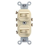 Interruptor 3way doble crema 5243- levton